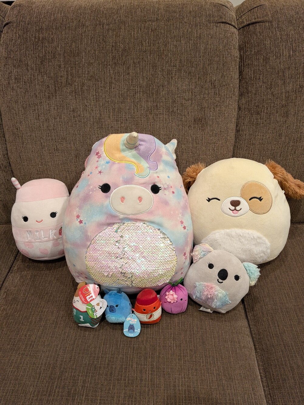 Squishmallows Lot (8 Total)